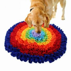 Pets Supplies משחקי חשיבה לכלב כרית הרחה לכלב מחצלת האכלה איטית צעצוע פאזל לכלב